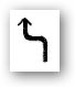 curve, sharp double left curve, sharp double left