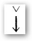 downward, direction only downward, direction only