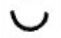 large half circle (open at the top) large half circle (open at the top)
