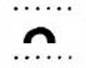 half small circle open at bottom half small circle open at bottom