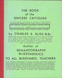 The Book of the Sincere Critiques The Book of the Sincere Critiques